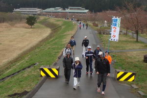 ウォーキングのようす